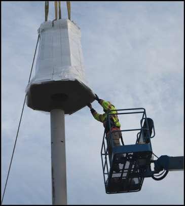 Texas A&M University Flagpole Restoration Excellence What is the role of Cast Stone?