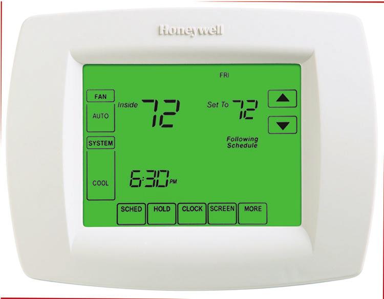 VisionPRO Thermostats Finally, a programmable thermostat made effortless.