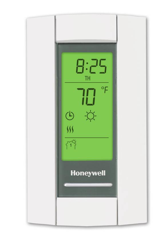 LineVoltPRO Thermostats Honeywell s line of vertical-mounted line voltage thermostats offer you still another opportunity to meet all of your application needs from the leading thermostat brand.