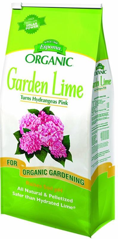 Amending Soil: Changing ph Raising ph: Lime Aragonite Agricultural limestone Hydrated lime Burnt