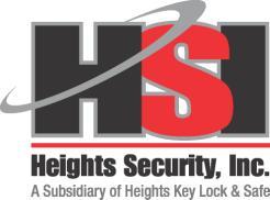 HEIGHTS KEY LOCK & SAFE 920 San Mateo NE Albuquerque, NM 87108 Contact us for more information Home Page FEATURES AND PROGRAMMING GUIDE COMMANDANDCONTROLSERIES DOOR-GARD COMMAND AND CONTROL SERIES