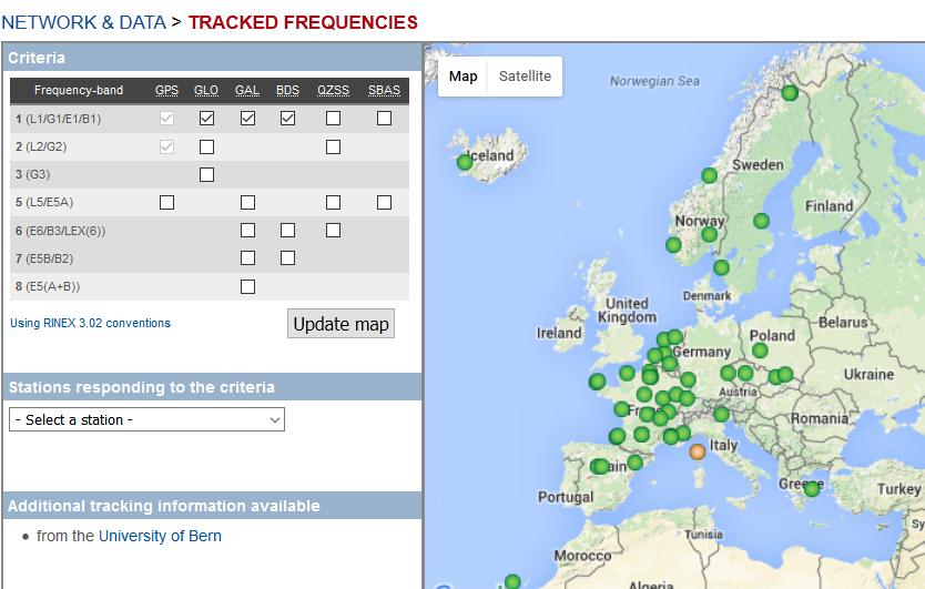 Tracked Frequencies http://epncb.oma.