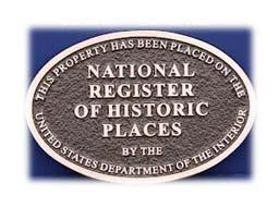 Listed or certified as eligible for listing, by the State Historic Preservation Officer or the Keeper of the National Register of Historic Places, in the National Register of Historic Places. 2.