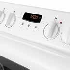 Digital programmable timer With 3 simple-to-operate buttons, you can automatically set the oven to turn on or off, or