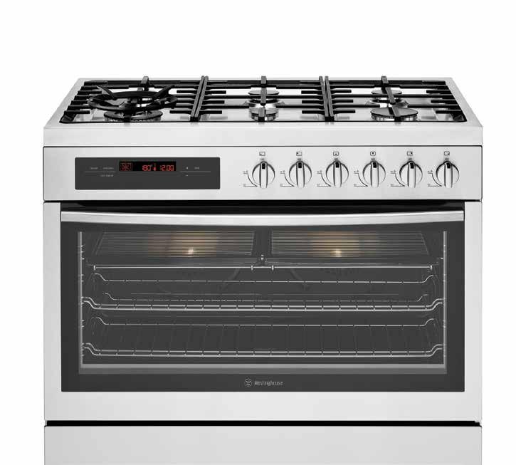 90cm freestanding cooker range Westinghouse has been helping New Zealand families for over 60 years. Our 90cm freestanding cooker range is for the serious cook.
