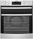 Double cavity electric ovens Features Model WVE655S/W WVE665S/W WVE626S/W WVE636S/W type single, separate grill single, separate grill double, duo double available finishes stainless steel/white