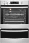 Gas ovens Features Model WVG613S/W WVG615S/W WVG655S/W WVG665S/W type single single single, separate grill single, separate grill available finishes stainless steel/white stainless steel/white