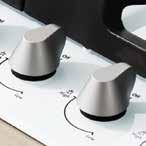 burner. Bladed knob controls Our cooktop knobs for maximum practicality.