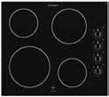 Electric ceramic cooktops Features Model WHC322BA WHC642BA finish ceramic glass /black ceramic glass /black connection hardwired hardwired maximum power rating 3.0KW 6.