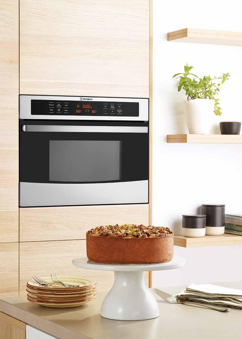 Seamless design integration The design perfectly integrates with the entire Westinghouse kitchen