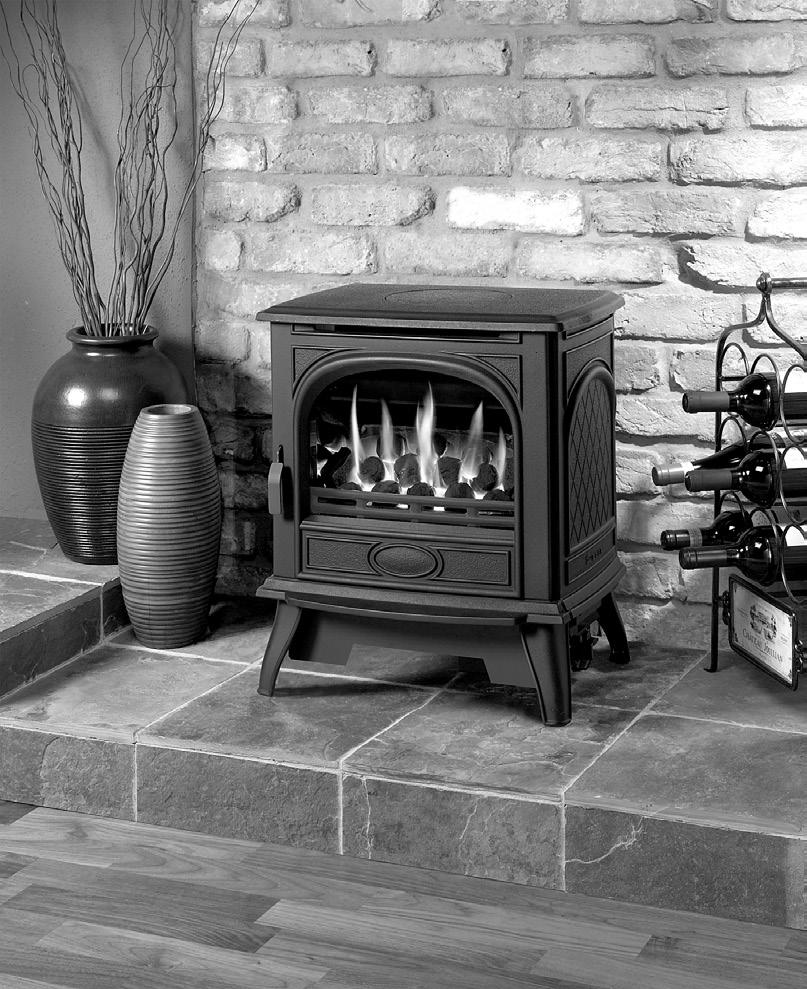Dovre 280 Conventional Flue Coal Effect Stove With Upgradeable Control Valve Instructions for Use, Installation and Servicing For use in GB, IE (Great Britain and Republic of Ireland) IMPORTANT THE