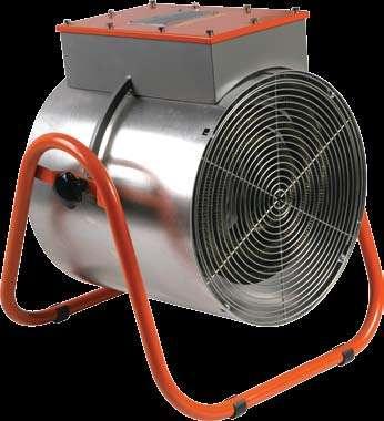 FUH-C Flameproof Fan Heaters The FUH-C Flameproof electric fan heater is an ideal solution for large spaces that have a temporary heating requirement.