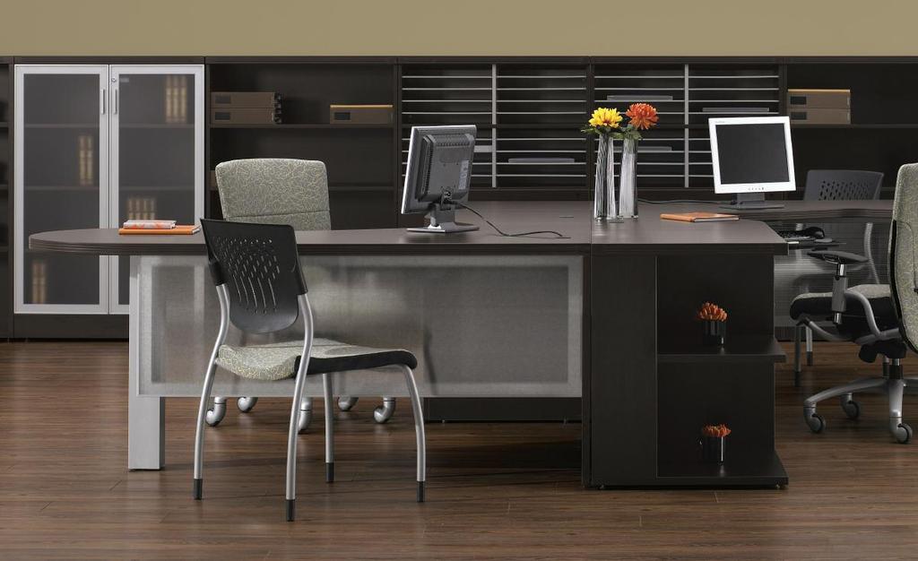 ZIRA, a contemporary desking solution Introducing ZIRA, the newest full-featured desking series MORE choices, MORE shapes, MORE finishes, MORE options AND great VALUE!