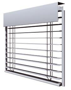 We can supply this type with 60 mm, 80 mm or 100 mm wide slats.