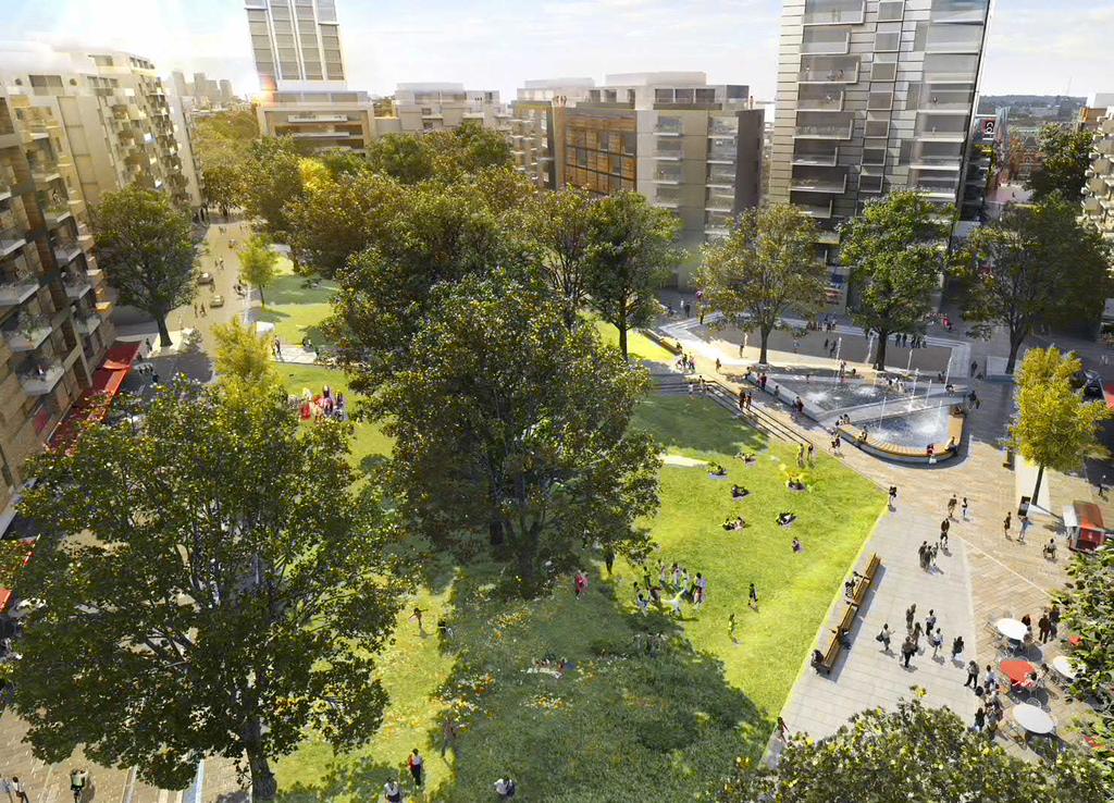 area MASTERPLAN Maximum and minimum ILLUSTRATIVE MASTERPLAN (IMP) The principles and scope of the development have been established by the Outline Masterplan that was given planning consent in