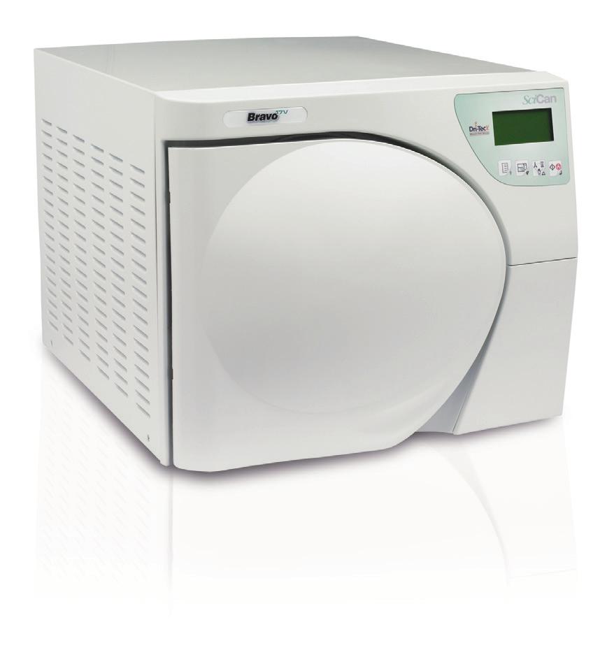 AUTOCLAVES BRAVO Vacuum Chamber Autoclave The Bravo is a fractionated vacuum sterilizer that incorporates both pre-vac (to remove air) and post-vac (to help drying) cycles to provide perfect steam