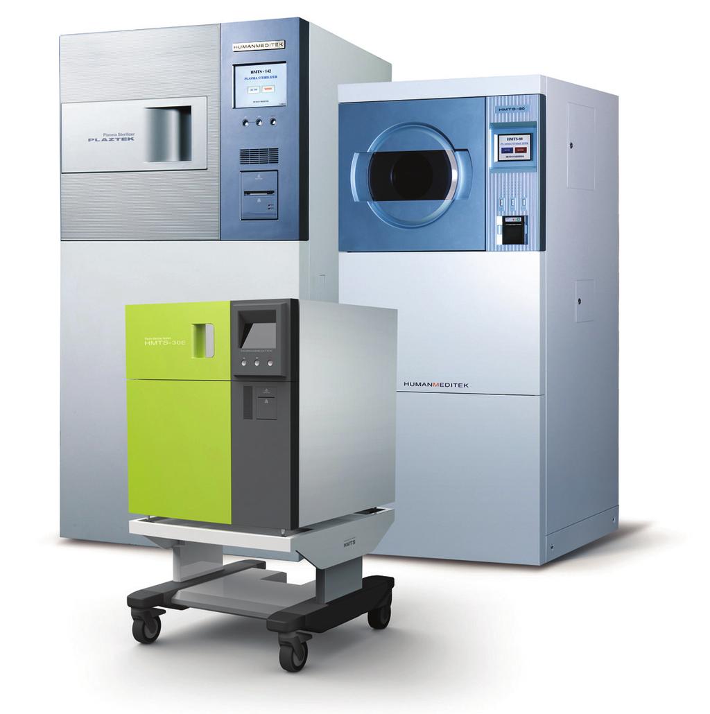 SciCan Medical Product Guide PLASMA STERILIZERS HMTS SERIES Low-Temperature Plasma Sterilizers The HMTS system uses hydrogen peroxide and low-temperature gas plasma technology to sterilize heat and