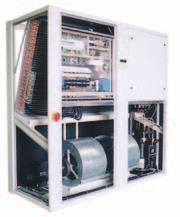 expansion units fitted with scroll compressors, which have much lower noise and energy consumption than reciprocating compressors R410a refrigerant units available