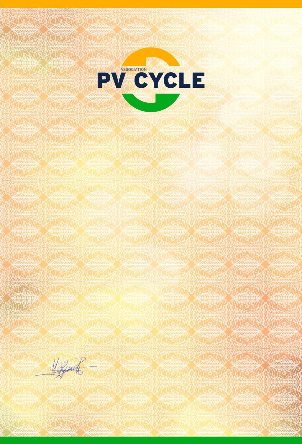 Brussels, 01.01.2013 PV CYCLE Association a.i.s.b.l. declares hereby that based on current commitments Axitec GmbH is member of PV CYCLE a.i.s.b.l., which organizes the take-back and recycling of photovoltaic module waste in Europe*.
