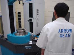 Hofler EMZ 632 CNC Bevel Gear Inspection System At the heart of Arrow's manufacturing process is the cutting and grinding