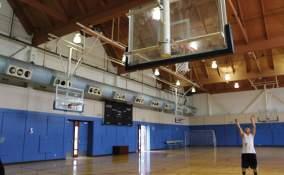 GYM Hidden Corner BALL PRACTICE AGAINST WALL Gene Friend Recreation Center No views in or out GYM