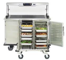 Versatile bulk service unit to help maintain HACCP hot and cold temperatures 2 models are available-one with one hot and one cold compartment and one with two hot compartments Serves up to 40