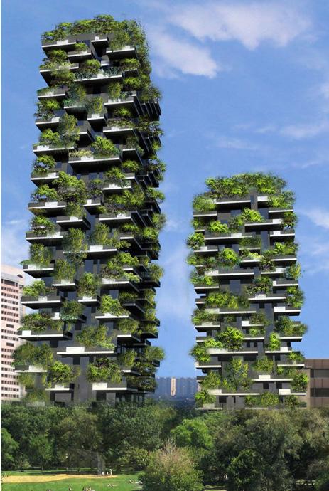 VERTICAL INSPIRATION Bring life into the city that is typically reserved for parks and gardens. Promotion of Biodiversity. Balancing the micro-climate in an urban environment.