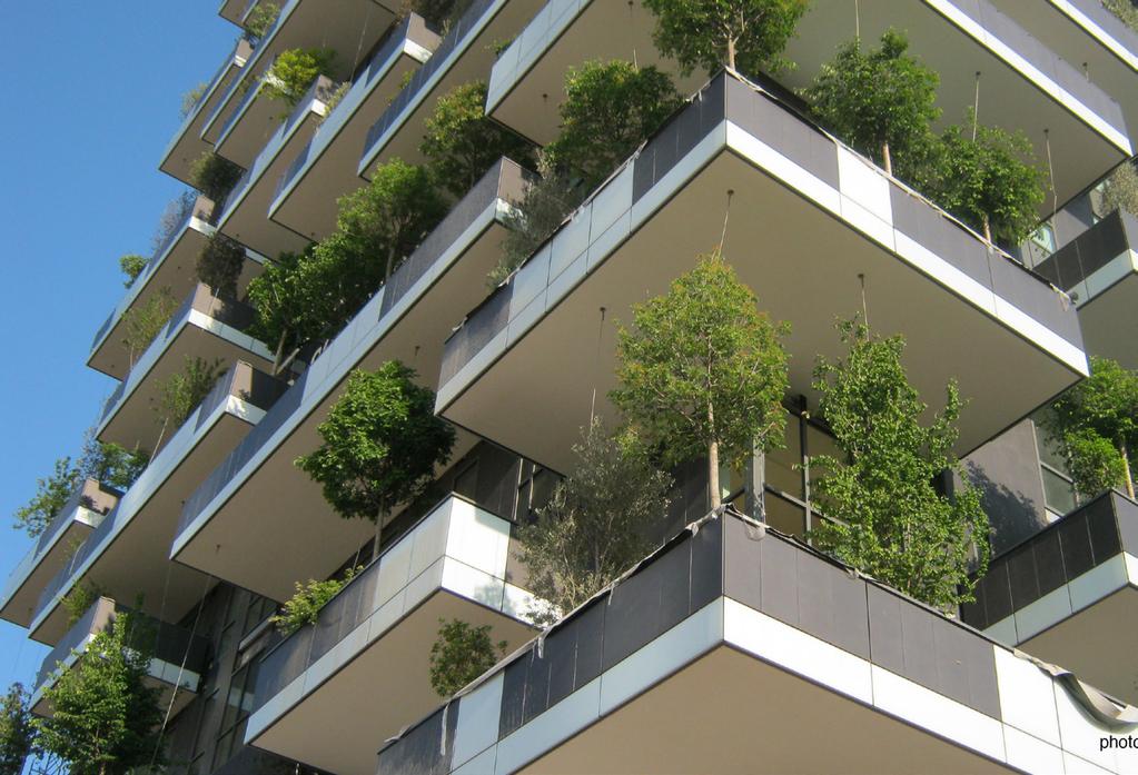 This Vertical vegetation regenerates the lost forests on the ground within the inhabitable space of buildings.