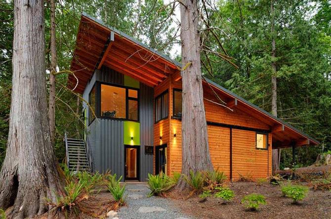 FOREST From urban developments to rural properties, designers are using more sustainable