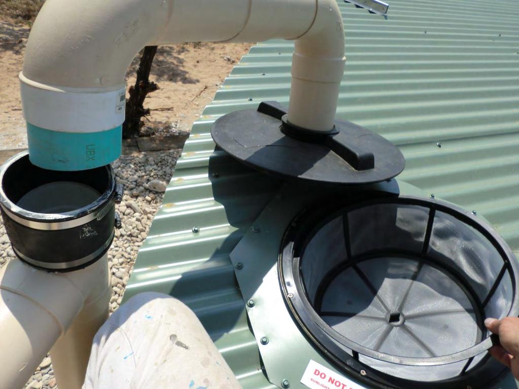Rainwater system components: