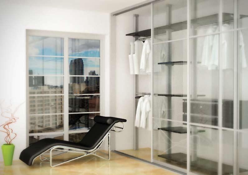 Forte Series is a modular wardrobe system aimed at creating additional storage space in a limited enviroment.