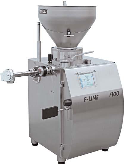 F-Line F100 Hopper F-LINE F100/103 has a divisible hopper of 90 liters.