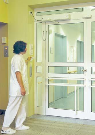 Individual Application Solutions Psychiatric Clinic Centrally controlled emergency exit security system Example: Psychiatric clinic Terms of reference In the event of danger, certain doors must