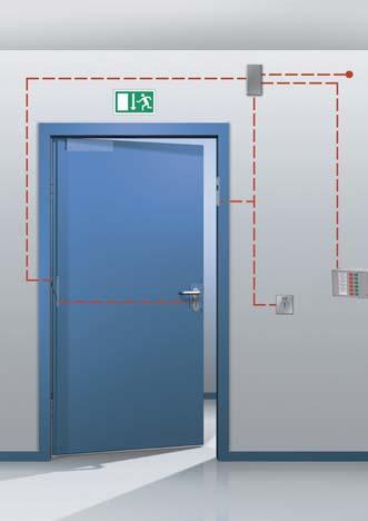 Solution The individual emergency escape doors do not have their own emergency pushbutton.