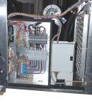 24 VAC field connections and high voltage connections are provided through separate termination blocks in the electric box.