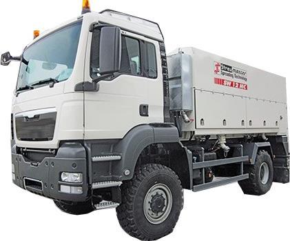 quantity @ 1km/hr: 1-50 l/m2 Truck Mounted Binding Agent