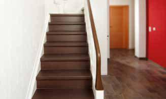 In particular, it was important that the first step and the handrail should not lose any of their charm.