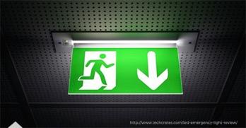 EXIT signs -
