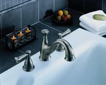 Shower Faucet T17240-PT (shown in Aged Pewter) Separate volume and temperature controls for maximum comfort.
