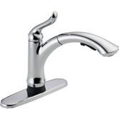 LINDEN COLLECTION 4353T-DST Pull-Out Kitchen Faucet - Touch2O Technology