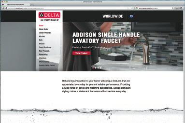 THE INNOVATION DOESN T END HERE. There s more at worldwide.deltafaucet.