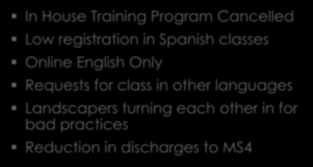 Only Requests for class in other languages Landscapers