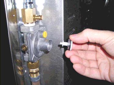nozzles shipped with the range using a 7 mm {socket wrench).