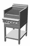 W/CAST-IRON RADIANTS, ADJUSTABLE GRATES & OVEN 43¾" (1111mm) working height C836-436A * 36" Wide/Standard Oven $15,523 148,000 BTU 70 635/288 C836-436ARC * 36" Wide/Convection Oven $19,465 148,000