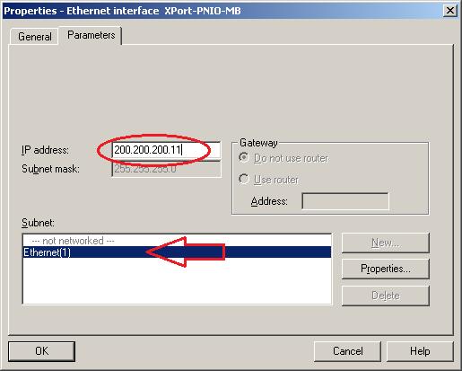 13. Modify the IP Address to match the one that has been configured on the