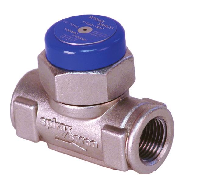 Steam Trap - It is also recommended that a steam trap be fitted upstream of the station on the steam