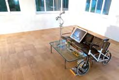 Bicycle: Studio Hannes Wettstein, Zurich Formpark 520 & 780, Oak 35 Table & chairs: ag