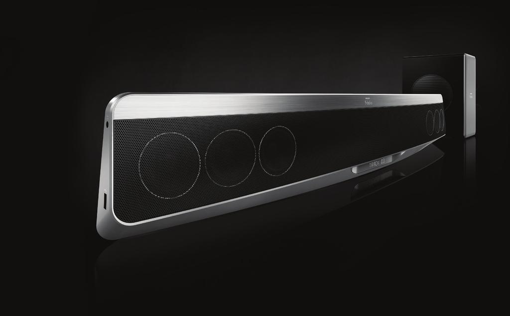 Precisely angled drivers to ensure embracing multi-channel surround sound.