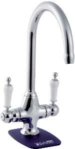 Cruciform Mixer with Curved Spout 580353