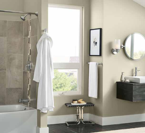 Tub & Shower A bath or a shower can set the tone for your day. It can relax or invigorate.